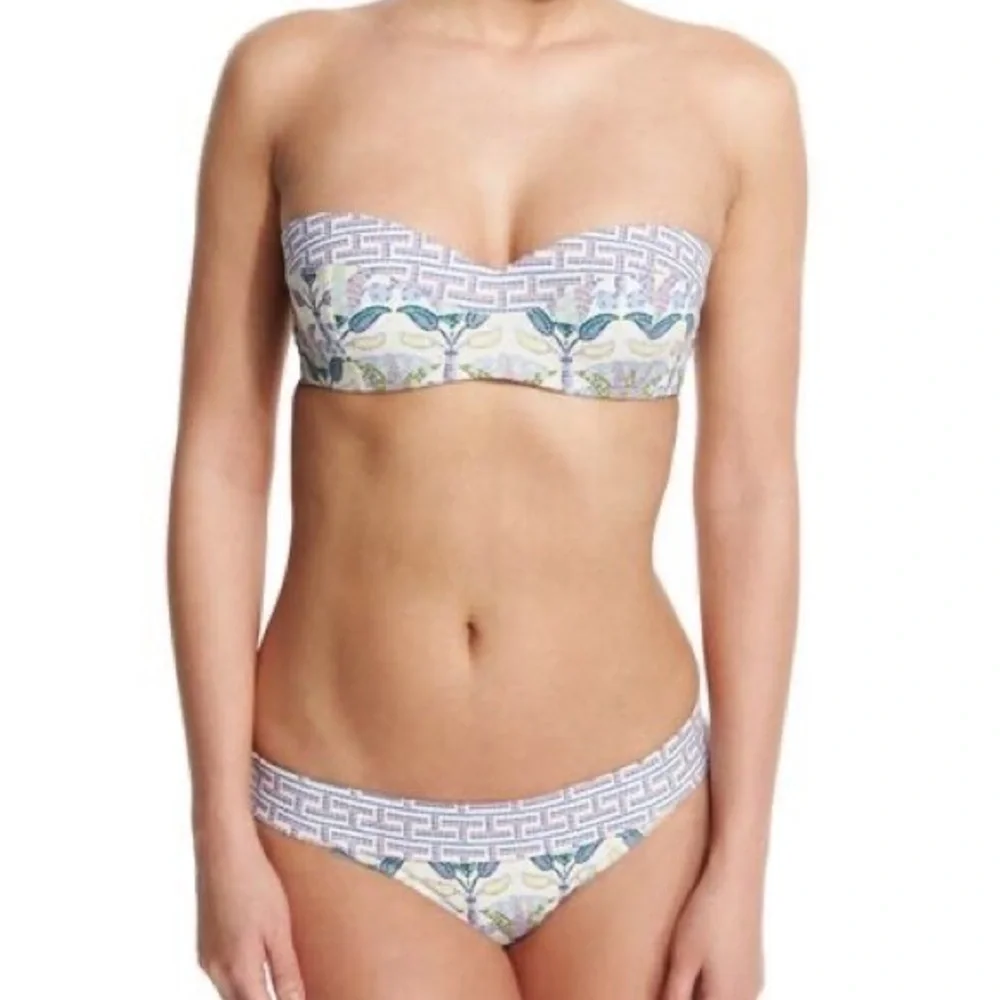 Tory Burch Provence Pompeii Mosaic underwire bandeau